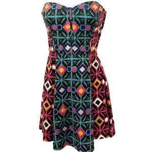 Revolve Mara Hoffman Trickster Strapless Quilted Mini Dress